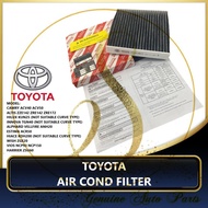 100% Toyota Air Cond Cabin Filter Vios Ncp93 Ncp150 Wish Zge20 Alphard Anh20 Estima Acr50 Hilux Kun25 87139-0N010