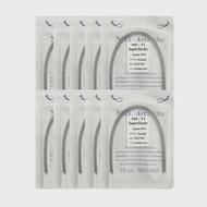 10pack Dental Arch Wires Orthodontic Super Elastic NITI Round Rectangle Archwire Lower/Upper 012/014