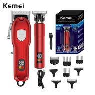 Kemei Professional Hair Trimmer for Men Electric Hair Clipper Beard Grooming Edge Hair Cut Machine R