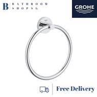 Grohe 40365001 Essentials Towel Ring | Grohe Bathroom Accessories