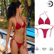 AILAR SWIMWEAR Bikini Two Piece Highwasit Bikini Set Swimwear Swimsuit For Women