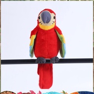 Talking Parrot Talking Parrot Plush Toy Electronic Bird Pet Talking Plush Parrot for Kids Early Educ
