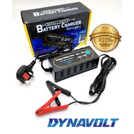 Battery Charger 12V DYNAVOLT Lithium Nano Gel Lead Acid Bateri Autocut Motor Car BMW KTM YAMAHA HOND