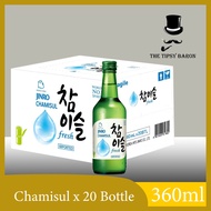 Jinro Chamisul Fresh Soju - 20 Bottles x 320ml