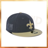 Topi New Era NFL New Orleans Saints 59FIFTY Fitted Hat 100%Original