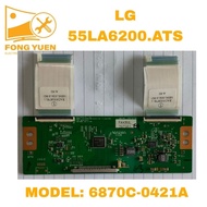 LG TV TCON BOARD OR RIBBON 55LA6200.ATS (Version-1)