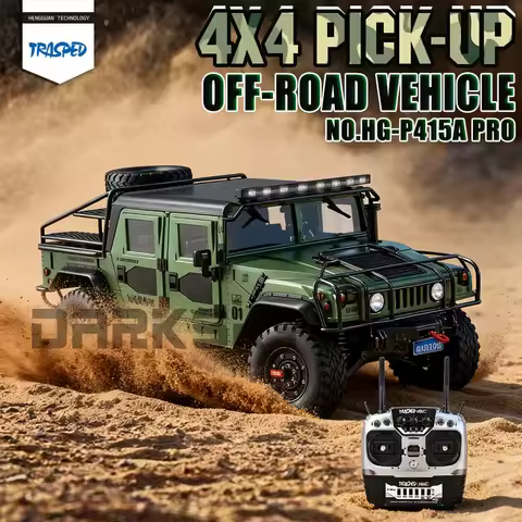 1/10 RC Car HG-P415A PRO 4WD PICK-UP RC Electric Remote Control Model Car Carwler Off-road Vehicle A