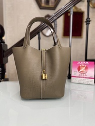 🌟Hermes Picotin 22 CC18 Etoupe Ghw 大象🐘灰 金扣 現貨🔥