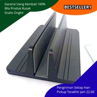 Stylish Adjustable 18 68mm Vertical Stainless Steel Laptop Bracket for Books Minimalist, Neat, Anti-