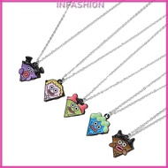 INF 5 Pieces Friendship Necklaces Best Friend Pizza Pendant Necklace