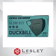 Zero Degree 6D Duckbill (Olive Green) Slim Fit Face Mask 20's