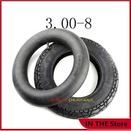 High Quality 3.00-8 / 300-8 Tire & Inner Tube 4Pr Tyre Fits Gas And Electric Scooters Warehouse