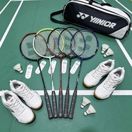 Badminton racket with PBSI logo 21 LBS festive