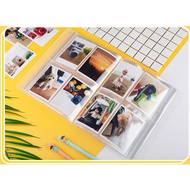 2R Size Transparent Photo Album can put 160pcs