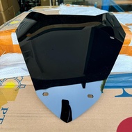 Yamaha Xmax v1 Windshield Visor Xmax Front Cermin Depan Xmax v1 Ready Stock Black Colour