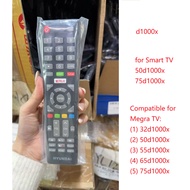 Megra Led TV Remote D1000x Series for Smart TV 50d1000x 75d1000x