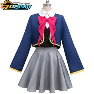 ชุดอะนิเมะ Oshi No Ko B-Komachi Aquamarine ชุดไอดอล Hoshino Ruby Hoshino Kana Arima JK ชุดเสื้อคบุมย