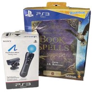 【PS3週邊】☆ PS MOVE 初心者同捆組 右手動態控制器+Eye 魔咒之書 ☆【中古二手商品】台中星光