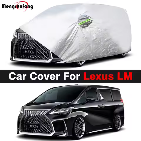 Car Cover For Lexus LM 350 300h 500h 350h 2020-2025 Full MPV Anti-UV Sun Rain Snow Prevent Outdoor C