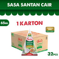Sasa Santan Cair 65ml - 32pcs (1 Karton)
