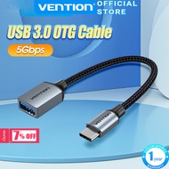 Vention USB 3.0 Cable OTG Adapter for Laptop Type C Cellphone USB 3.0 C Male to A Female Cable