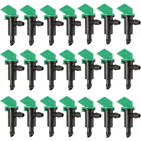 50 100 200PCS 4GPH Flag Drip Emitter Drip Emitters 16L/H Emitter Sprinkler Drippers System Connect 4