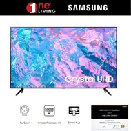 Samsung 65" Crystal UHD 4K CU7000 Smart TV UA65CU7000KXXM