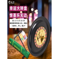Russia Lucky Roulette Manufacturer Entertainment Game 33cm Turntable Supplies Desktop Large Turntabl