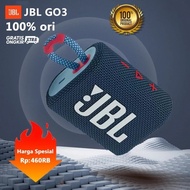 [ORI COD]JBL Go 3 Mini Speaker Portable Bluetooth Imported 100% Waterproof Speaker Bluetooth Portabl