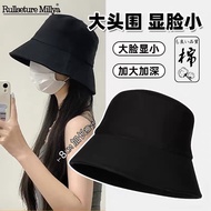 Fashionable Solid Color Bucket Hat Sun Sunscreen Sunshade Must @ 777-27915)