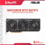 ASUS PRIME GeForce RTX 5070Ti OC Edition 16GB GDDR7 Graphics Card