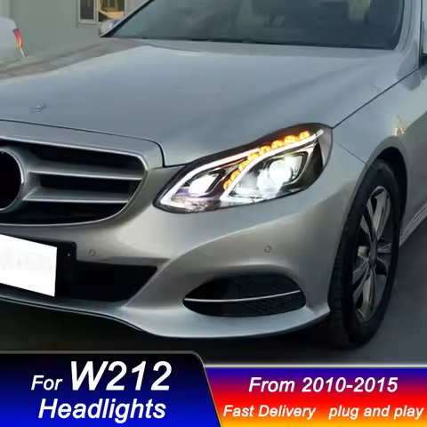 Car Led Headlights For Mercedes-Benz E Class W212 2010-2015 new style full LED DRL Dynamic Signal He
