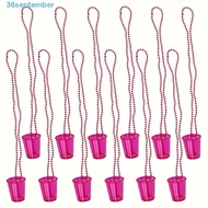 SEPTEMBER 5Pcs Bachelorette Party Shot Glasses, Colorful Reusable Shot Glass on Beaded Necklace, Fas