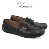 Mjc Indonesia Casual Shoes Mj99 Black Men's Work Shoes Size 39-43 Flat Shoes Fantofel Black