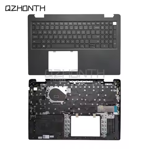 New For Dell Latitude 3520 E3520 Palmrest Upper Case with Backlit US Keyboard 0DJP76 Black 15.6"