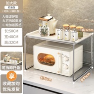 Microwave storage rack/// Stainless Steel Microwave Oven Shelf Storage Rack Kitchen Household Tabletop Double-layer Oven
