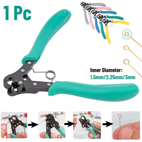 One Step Looper 1.5mm/2.25mm/3 mm Loops Create and Trim Consistent for Jewelry Making Winding Tool