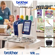 👍🏻👍🏻 TOP VALUE Brother VR Single-head Commercial Embroidery Machine/Mesin Jahit Sulam Quilting &amp; Customize Logo Design