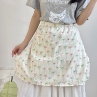 Skirt Korean Style Apron Fresh Apron Cafe Work Clothes