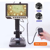 Mikroskop Digital USB 7 "2000X, pembesar amplifikasi berlanjut