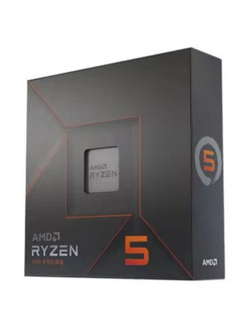 NEW AMD Ryzen 5 7600X R5 7600X 4.7 GHz 6-Core 12-Thread PCIE 5.0 105W CPU Processor 5NM L3=32M 100-0
