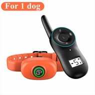 HATELI ปลอกคอฝึกสุนัขปลอกคอไฟฟ้ากันน้ำ Anti Bark USB ชาร์จรีโมทคอนโทรล Bark Control Collar Trainer