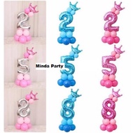 Number Balloon Package/Number Balloon Decoration