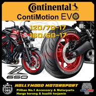 TAYAR TUBELESS CONTINENTAL CONTIMOTION EVO KAWASAKI Z 650  17" INCH FRONT 120/70-17  REAR 160/60-17