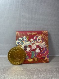 🖤 收藏用 | 香港迪士尼 Disney  蛇年紀念信封 朱古力金幣