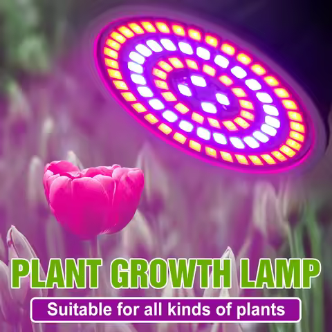 E27/E26 LED Grow Light Bulb Full Spectrum GU10 Spotlights MR16 Hydroponics Flower Vegetable Cultivat