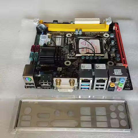 Used H81-ITX WIFI Mini ITX Motherboard LGA1150 Onboard WiFi DDR3 Dual Channel Desktop Mainboard for 