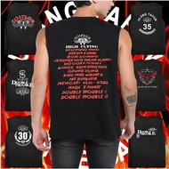 COD kAOS Baju Vest Wings Double Trouble Album Rock Band Graphic Printed Tee Adult Cotton Wings Rock 
