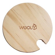 WOOLY專用木質杯蓋(湯匙孔) 直徑約8.5公分