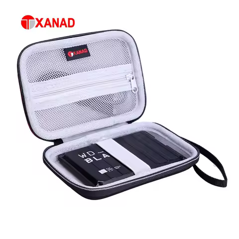 XANAD EVA Hard Storage Bag for WD Black Game Hard Drive Case Protective Carrying Box